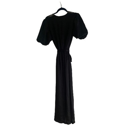 Dior Lingerie Black Embroidered Robe - Picture 6 of 10